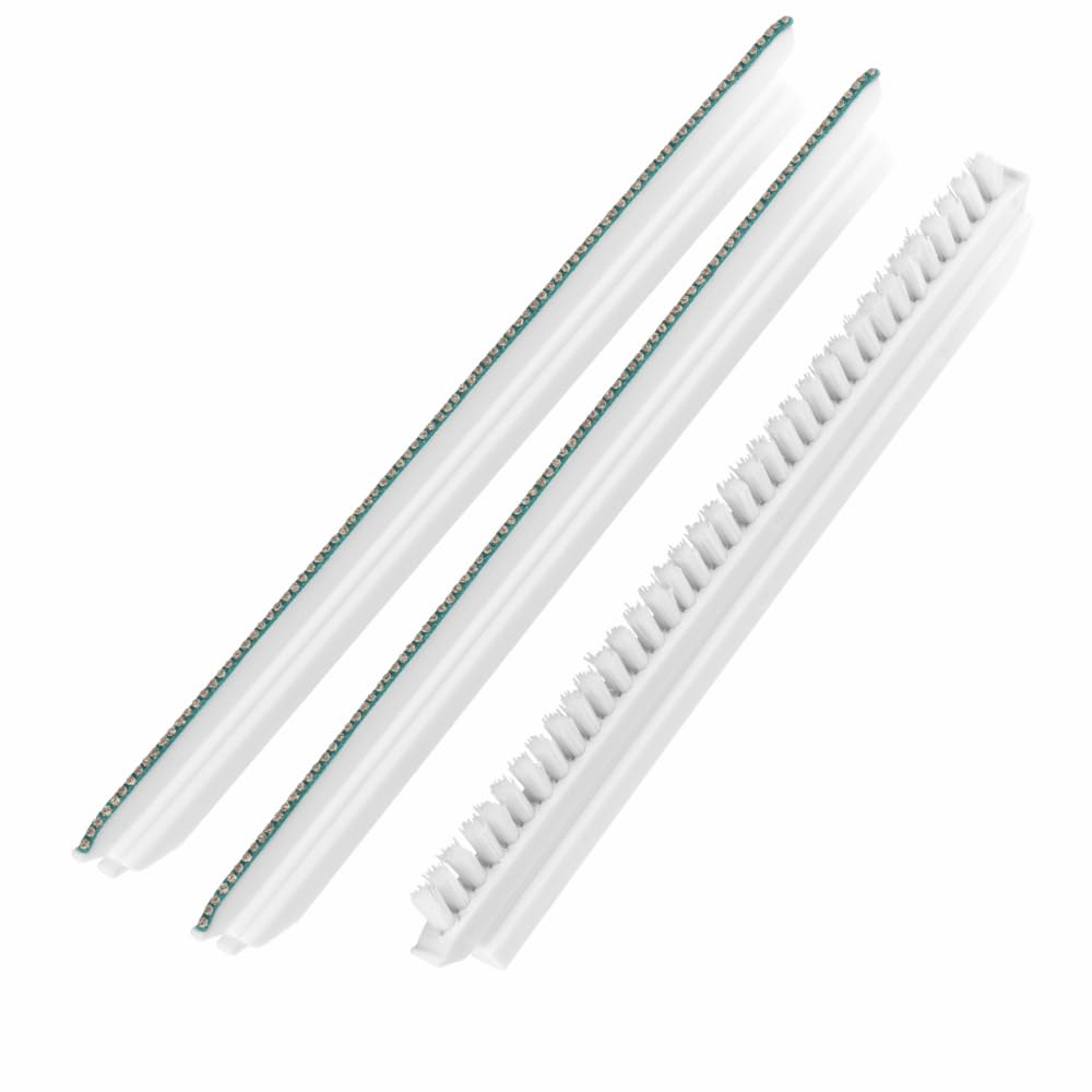 Fugentorpedo Ersatz-Set 2 mm – 2 Diamant-Schleifstege + 1 Fugenbürste – Nachfüllset für schmale zeme