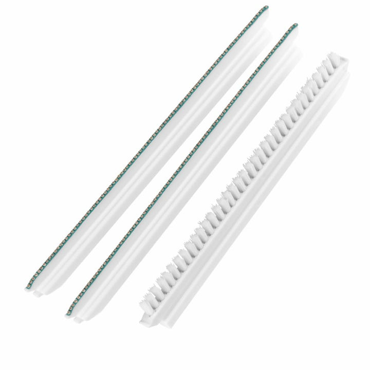 Fugentorpedo Ersatz-Set 2 mm – 2 Diamant-Schleifstege + 1 Fugenbürste – Nachfüllset für schmale zeme