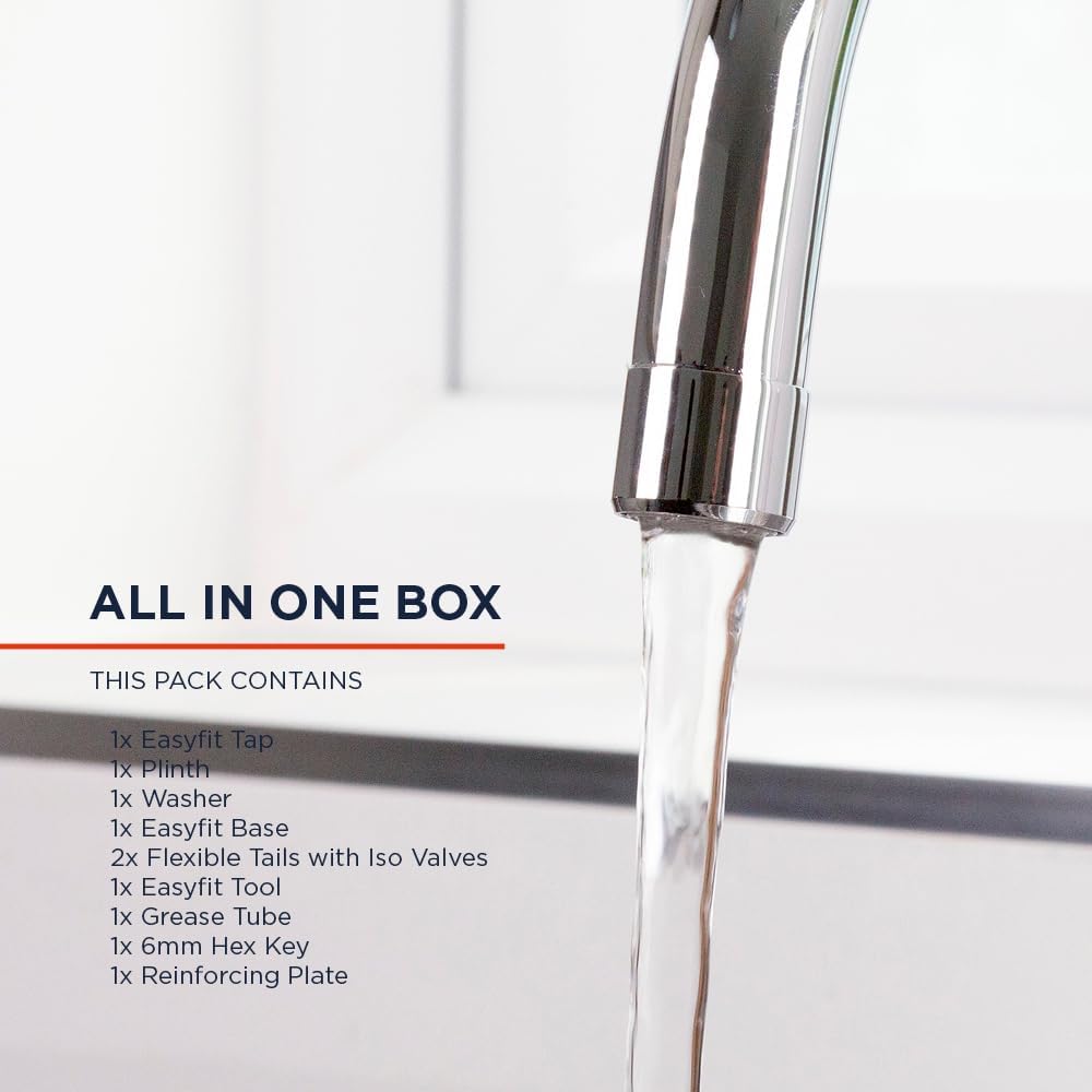 Bristan EC SNK EF C Echo Easyfit Sink Mixer by Bristan Chrome, Chrome