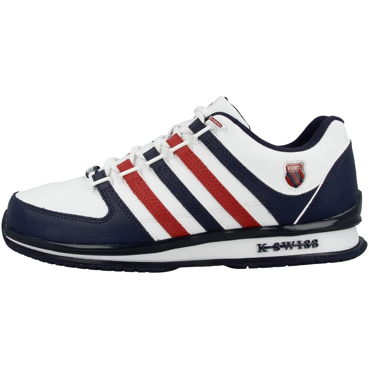 K-Swiss Herren Rinzler Sneaker 41 EU White Corporate, 41 EU White Corporate