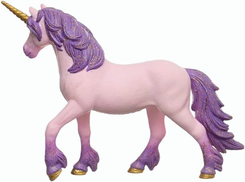 schleich BAYALA | Einhorn Stute Seraphina 70892 | detailgetreue Einhornfigur mit goldenen Sternchen