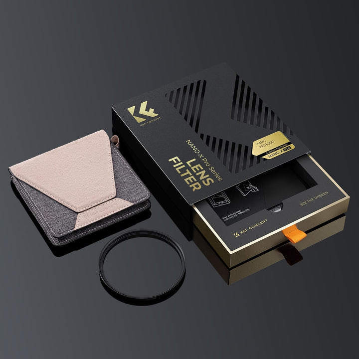 K&F CONCEPT Nano-X PRO Serie ND1000 Filter 67mm Graufilter (10 Stop) Flaggschiff-ND Filter Slim Neut