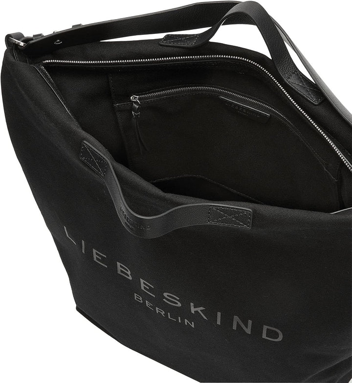 Liebeskind Damen Clea Hobo L Schwarz, Schwarz