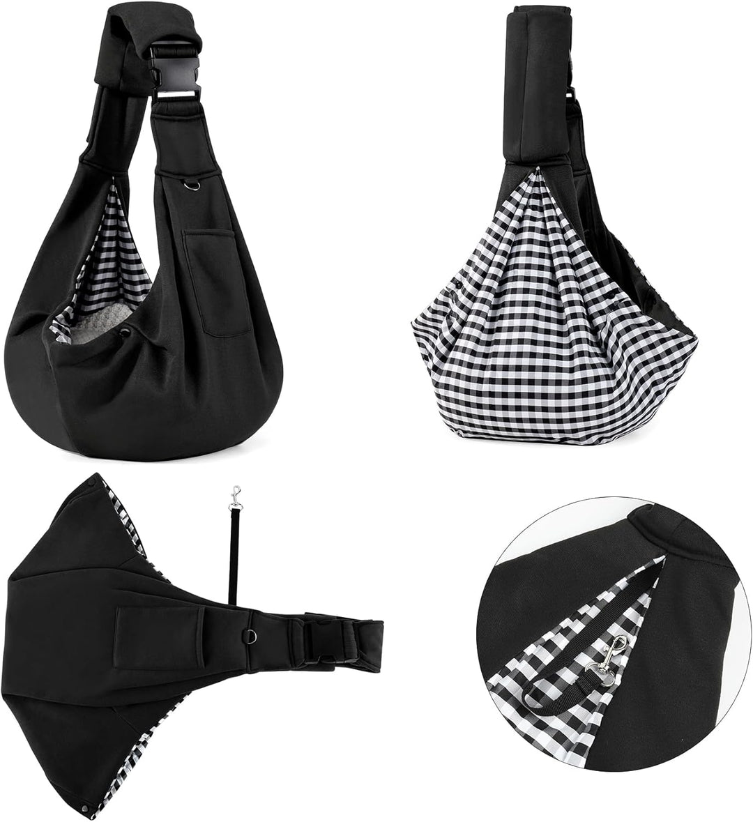 Valleycomfy Tragetuch Hund Haustier Hundetragebeute, Haustier Hundetasche mit verstellbarem, Hund Ka