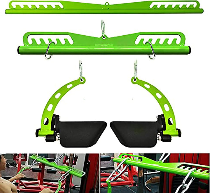 KORIKAHM Home Gym Fitness Spreizstange Multi-Grip Breit Latzugstange Neutral Grip Griff Latzugaufsät