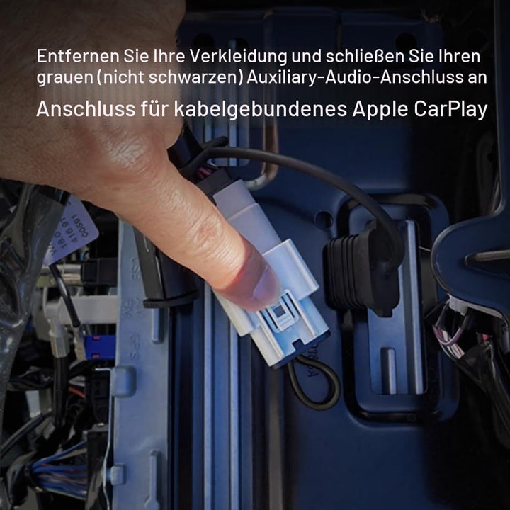 Carplay2air Apple Car Play Jumper Plug for 2019-2023 Harley Davidson Road Glide or Street Glide with