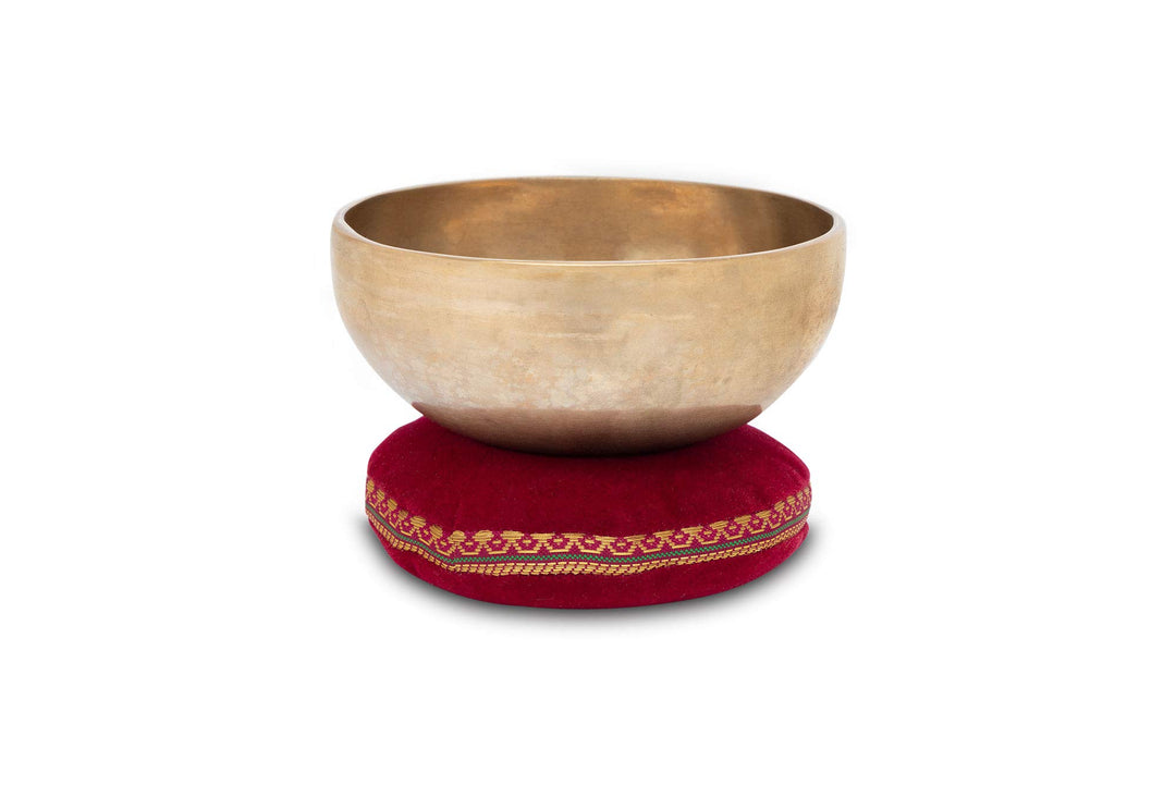 XDrum Omshanti Klangschale 10 cm Set - Gewicht: 300g - handgemacht in Indien - ideal für Meditations