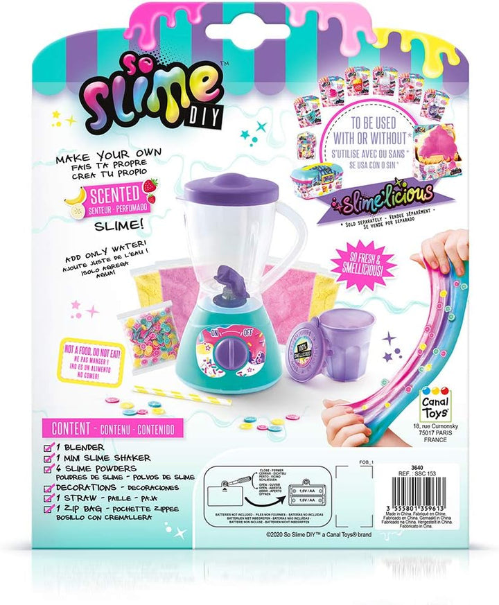 Canal Toys - So Slime DIY - Slime’licious Milkshake - Slime-Set mit Mixer und Duftpulver - Kinder Ba