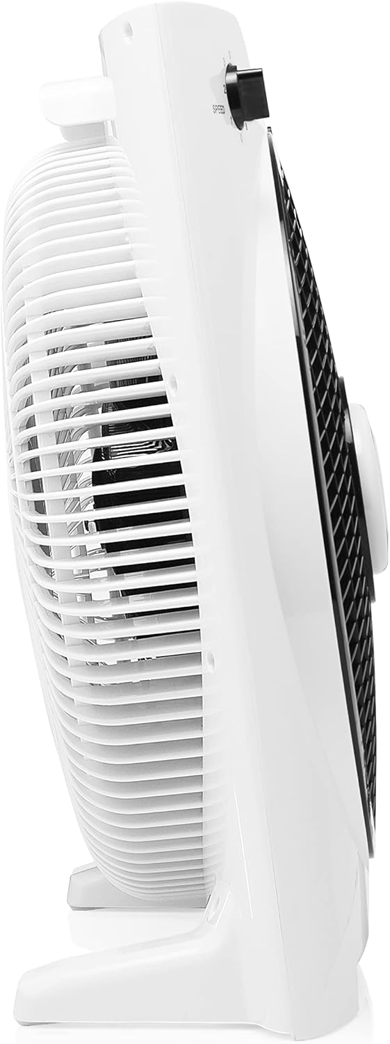 Tristar Tisch-Ventilator, 40 Watt Leistung, 30 cm Ø, 3 Leistungsstufen und oszillierendem Gitter, Dr