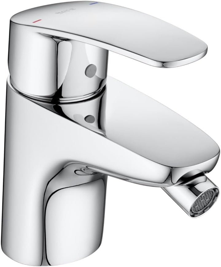 Einhebelmischer für Bidet mit versenkbarer Kette von Roca A5A6198C00