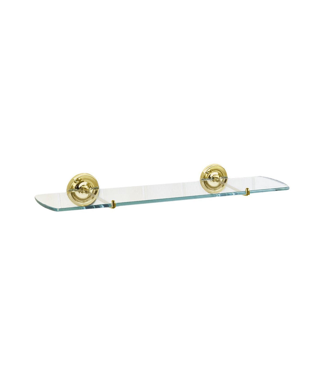 SMEDBO Shelf Wallmount, Polished Brass V247 Badezimmer-Regal, Glas, poliertes Messing