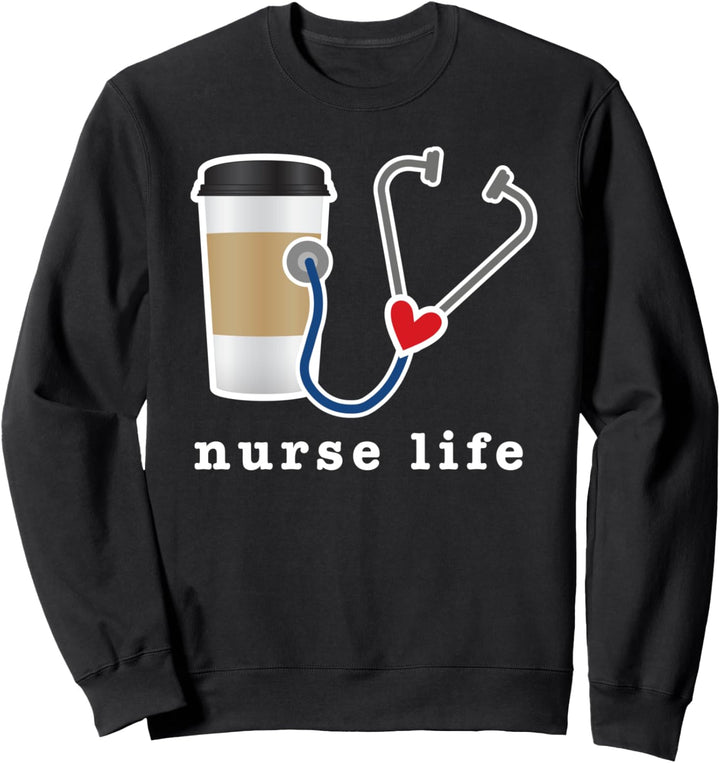 Abschluss der Nurse Life Graphic Nursing School Sweatshirt