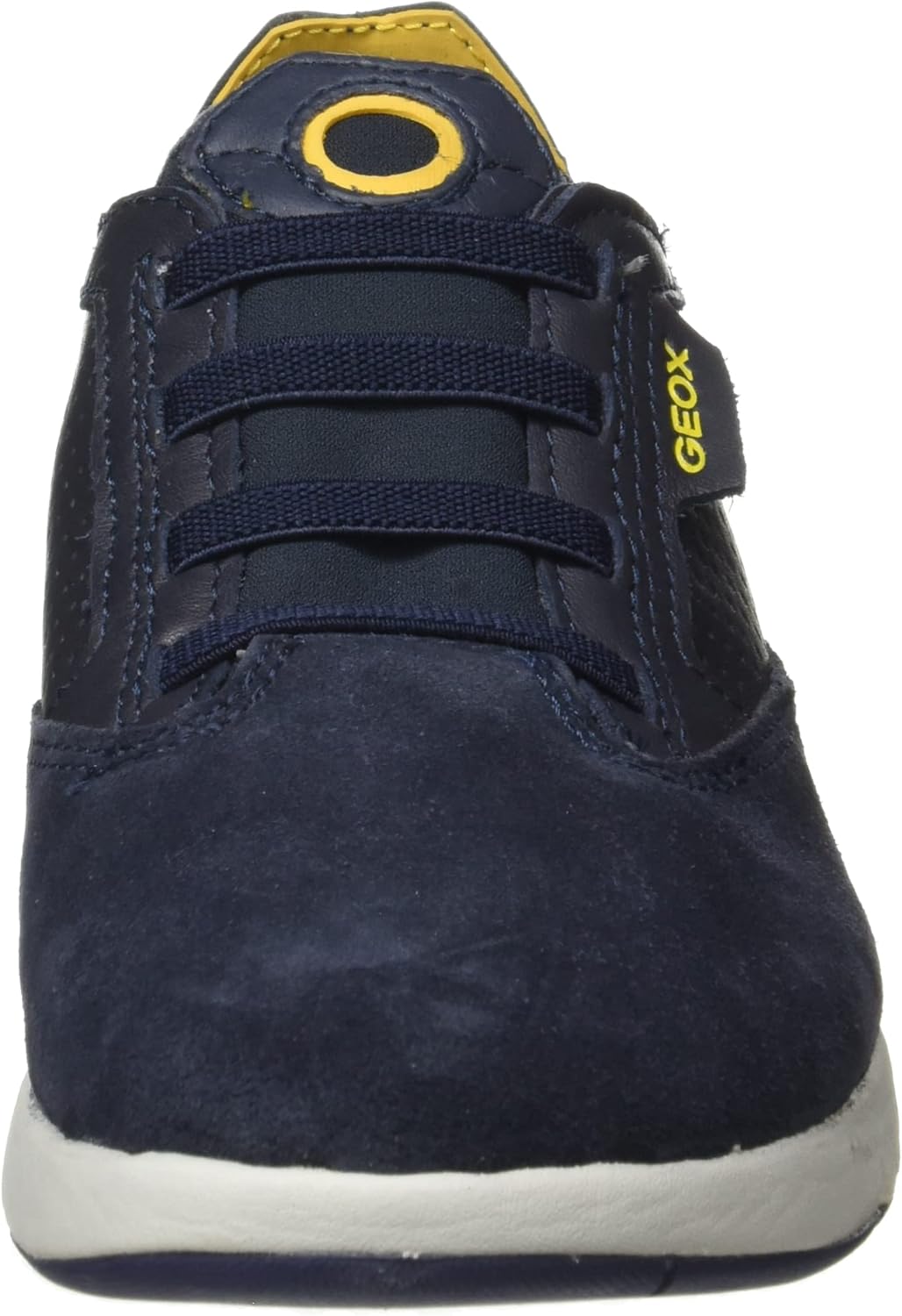Geox Boy's J Aeranter Chukka Boot 30 EU Navy Ochreyellow, 30 EU Navy Ochreyellow