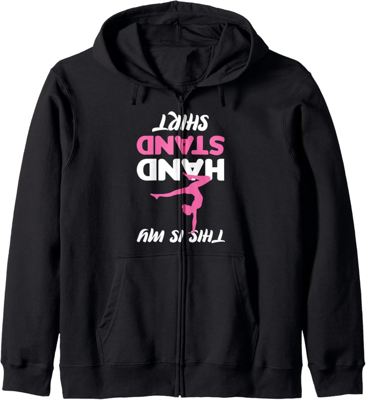 Das ist mein Handstand Shirt Handstand Kapuzenjacke