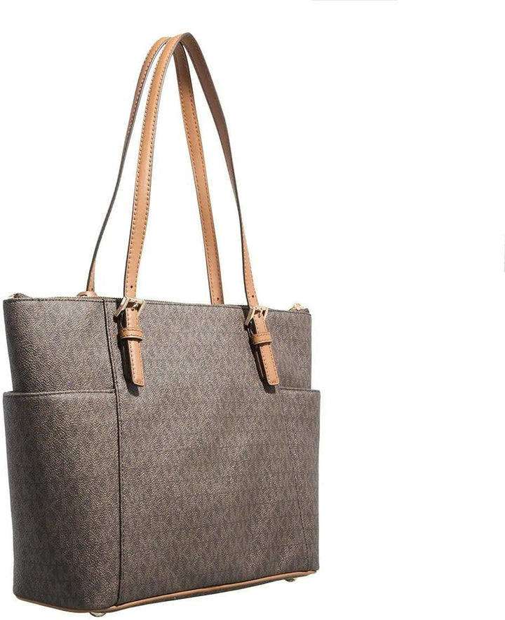 Michael Kors Damen East/West Tragetasche, Braun