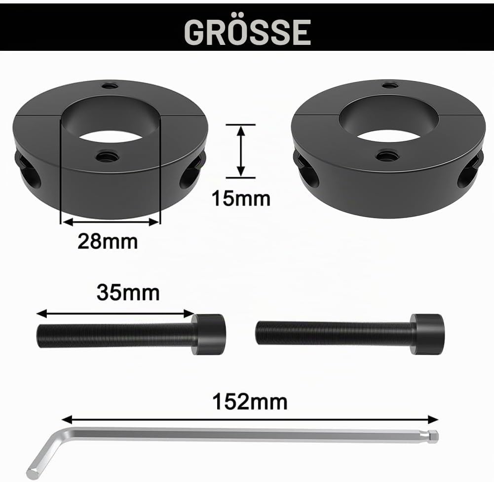 Bürostuhl Gasliftzylinders Entfernungswerkzeuge, 28mm Stahl Neigungskontroll Werkzeugsatz, Fix Sinki