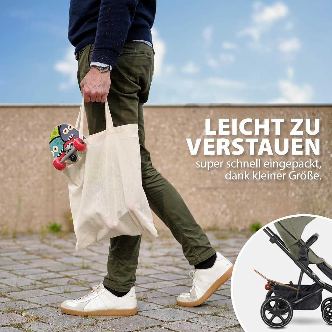 Apollo Kinder Skateboard, kleines Komplett Board mit ABEC 3 Kugellagern und Aluminium Achsen, Coole