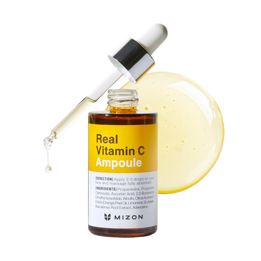 [MIZON] REAL VITAMIN C AMPOULE (30ml) Korean Skincare - Serum - Reines Vitamin C - Ohne Wasserzusatz