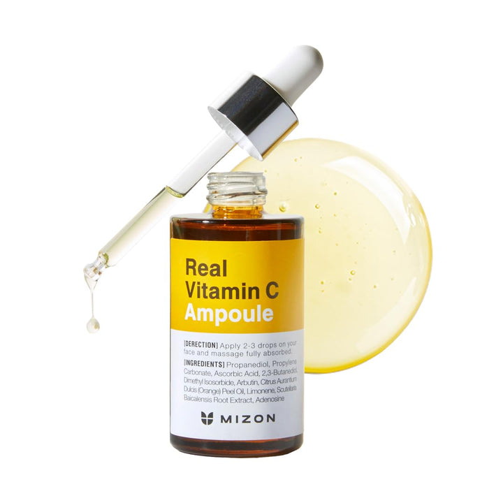 [MIZON] REAL VITAMIN C AMPOULE (30ml) Korean Skincare - Serum - Reines Vitamin C - Ohne Wasserzusatz