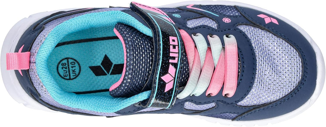 Lico Mädchen Alenia Vs Sneaker 21 EU Marine Lila Rosa, 21 EU Marine Lila Rosa