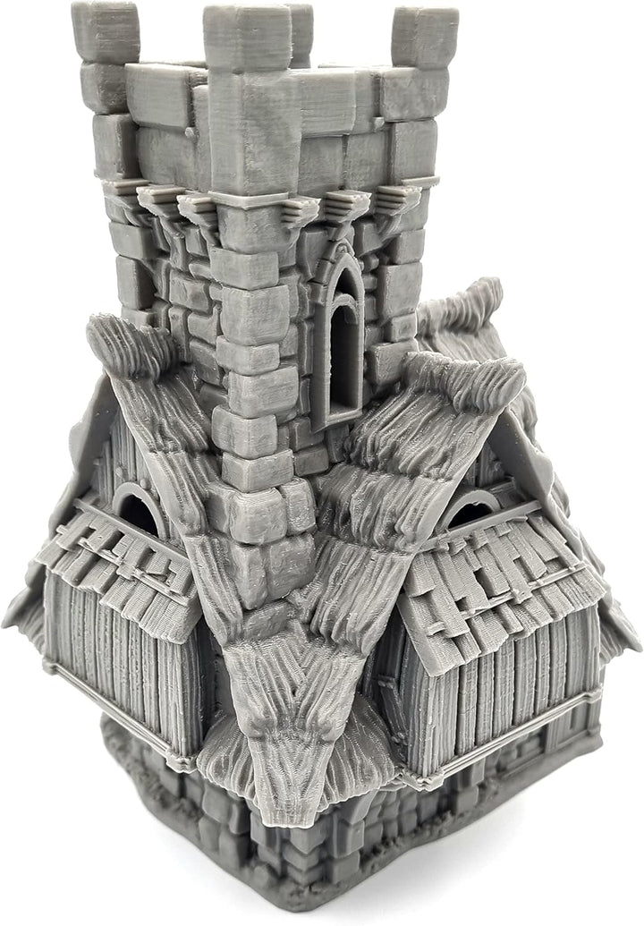 QP3D – Hemlock Cottage House – Fantasy Terrain Landschaft für Tischplatte & RPG 28–32 mm Miniaturen