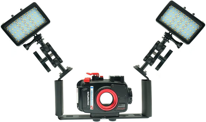 nitescuba Unterwasserkamera Griff Halterung Griff für GoPro Hero Unterwasser kameragehäuse Aluminium