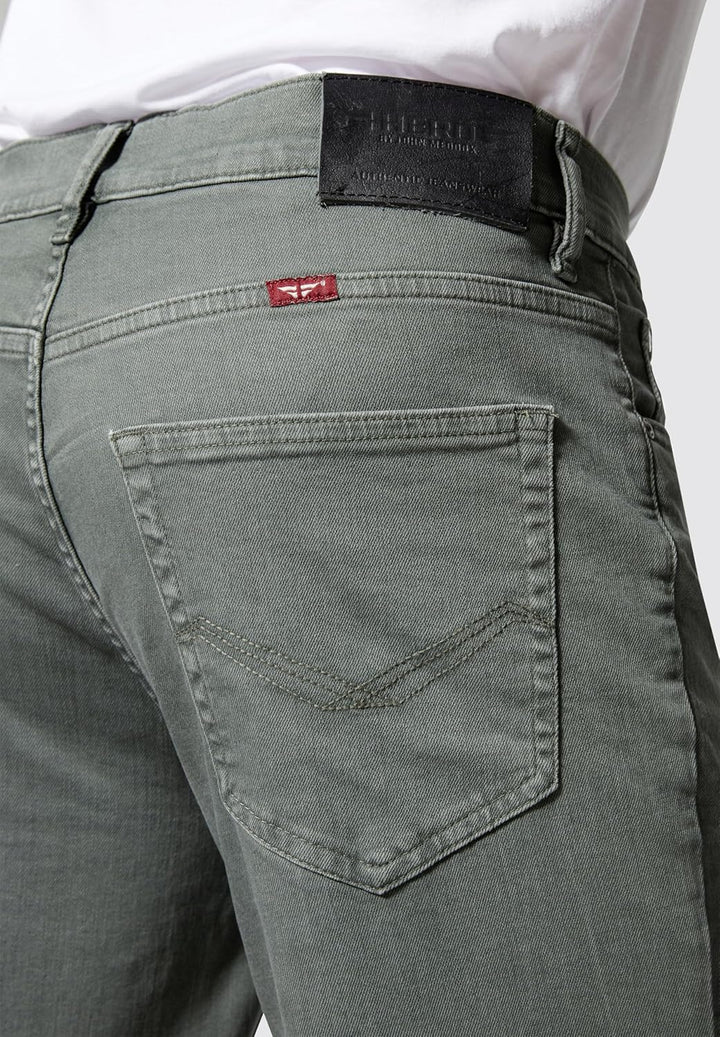 HERO BY JOHN MEDOOX Denver Denim Regular Straight Rigid Straight Fit Casual Clean Wash Denim Jeans f