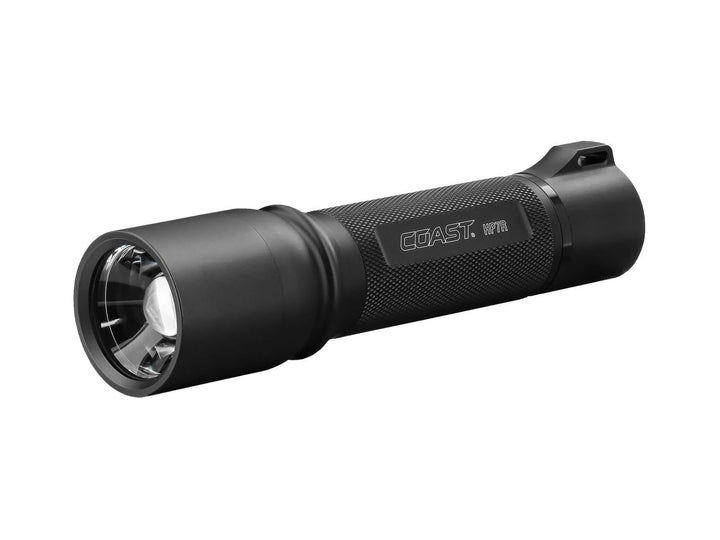 Coast HP7R 300 Lumen Fokussierbar Wiederaufladbar LED Taschenlampe, Schwarz