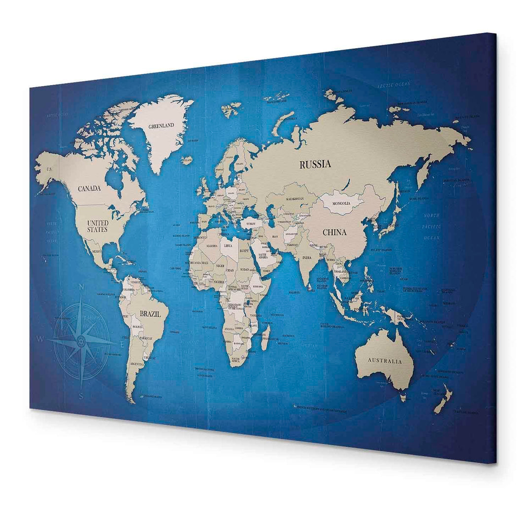 B&amp;D XXL HandArt Bilder auf Leinwand 60x40 cm 1 tlg Leinwandbild mit Struktur-Effekt handbemalte Wand