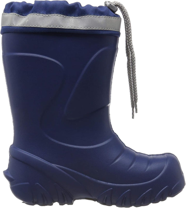 demar. EVA federleichte Kinder Gummistiefel mit Stulpe gefüttert MAMMUT-S 22/23 EU Dunkelblau, 22/23