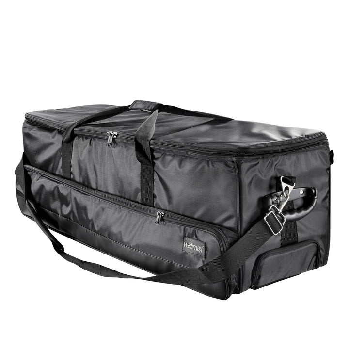 Walimex pro Studio-Trolley XL (inkl. ausziehbarem Trolleygriff, gepolsterten Schultergurt, variabler
