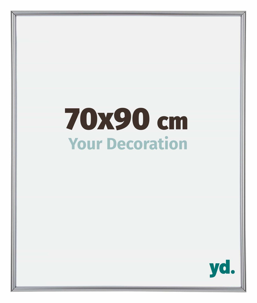 yd. Your Decoration - Bilderrahmen 70x90 cm - Bilderrahmen aus Kunststoff mit Acrylglas - Ausgezeich