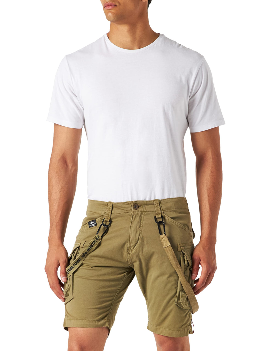 Alpha Industries Herren Cargos Alpha Industries Utility Short Short für Herren 28 Olive, 28 Olive