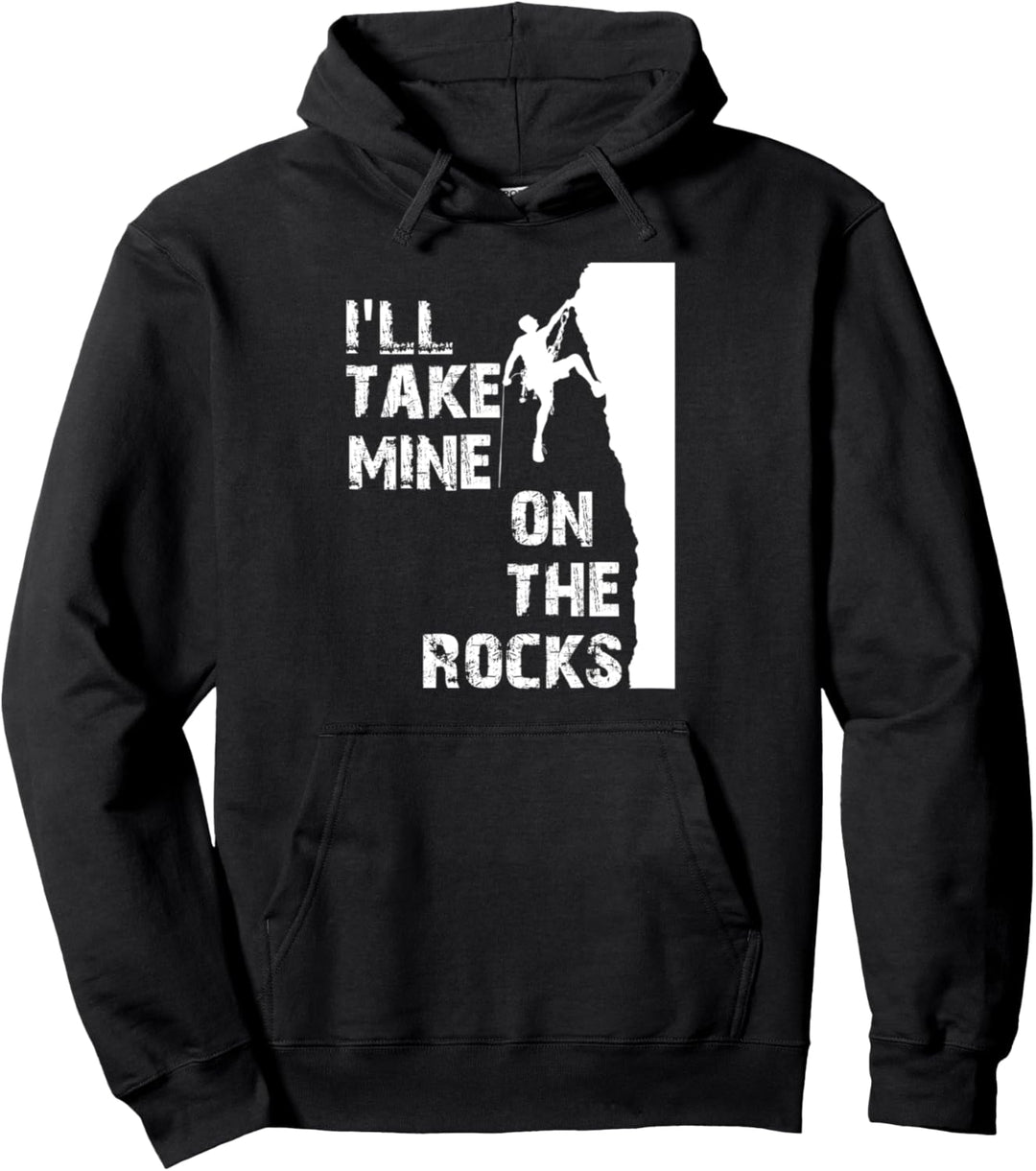 Auf den Felsen Pullover Hoodie