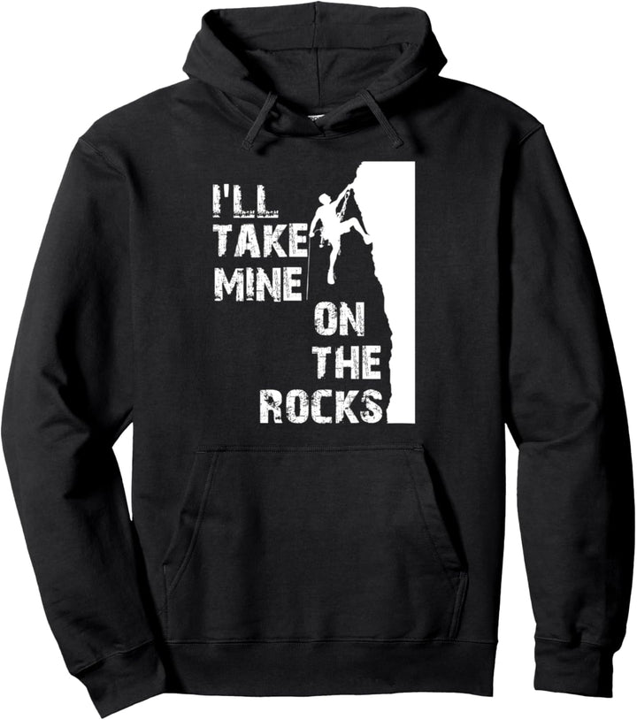Auf den Felsen Pullover Hoodie