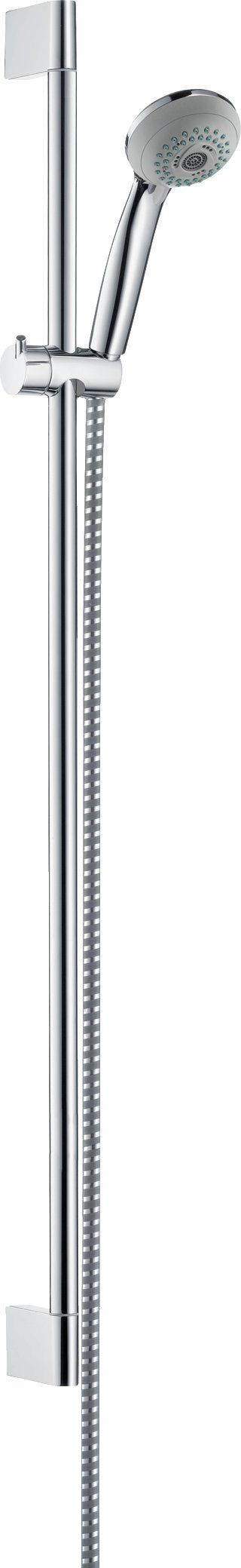 hansgrohe Crometta 85 Duschset (0,90 m, 3 Strahlarten) Chrom 3 Strahlarten ohne Seifenschale 0,90m S