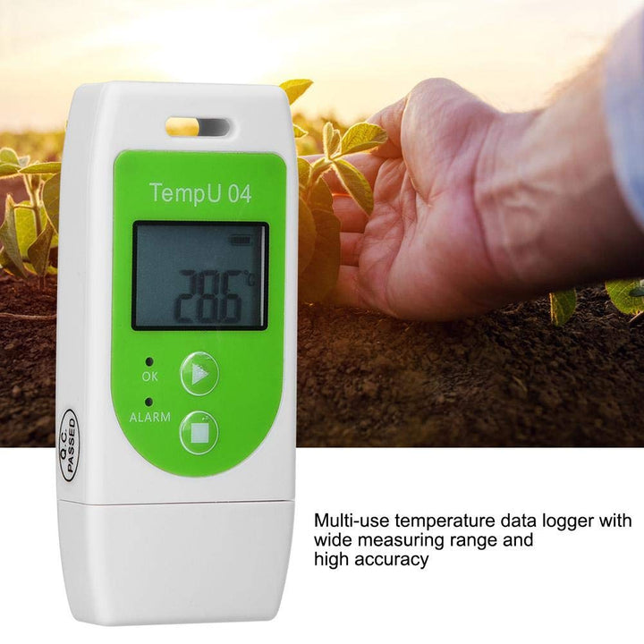 Temperatur Logger, TempU04 PDF USB Temperatur Datenlogger, Wiederverwendbarer Temperatur Rekorder(Te
