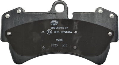 HELLA PAGID 8DB 355 018-691 Bremsbelagsatz - T5148 - Dicke/Stärke: 16.7mm - Bremssystem: Brembo - fü