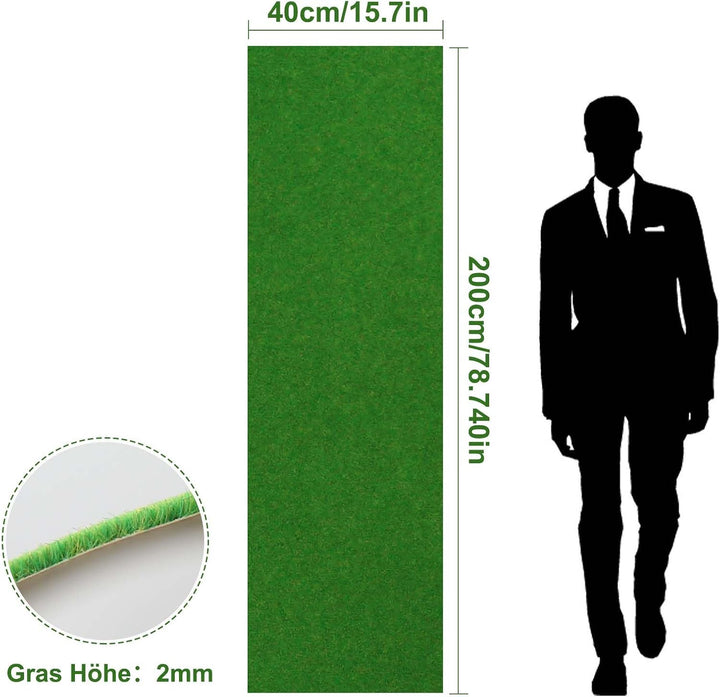 Evemodel 200*41 cm Modelleisenbahnrasen Rasenmatte Grasmatte Landschaftsbau Farblich Sortiert Wiesen