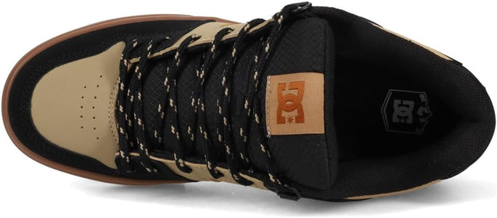 DC Shoes Herren Pure SHOE-D0300660-0WPD-black Skate-Schuh 39 EU Black Gum, 39 EU Black Gum