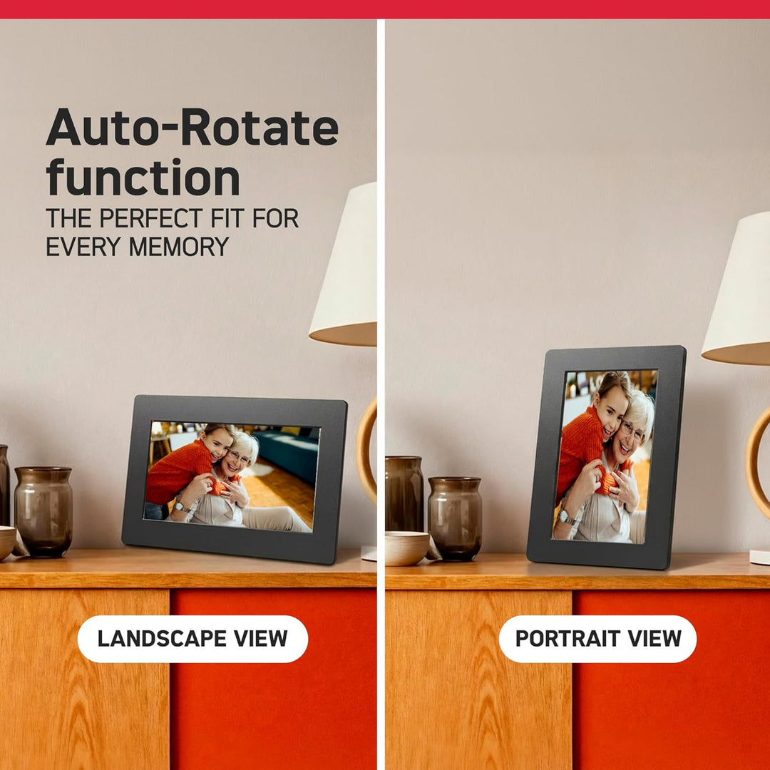 Agfa Photo - Bilderrahmen Realiview 7' 7 Zoll mit WLAN, 7 Zoll mit WLAN