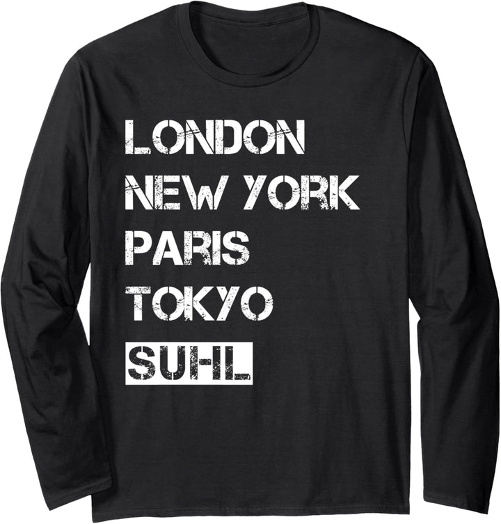 Meine Stadt! Geburtsort & Heimatliebe Suhl Langarmshirt