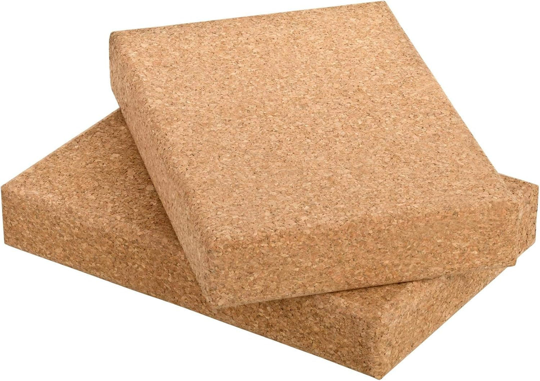 Yoga Block | Blöcke (Kork) – Yoga Klotz | Klötze – 100% Naturkork – Grosse Auswahl – Unterschiedlich