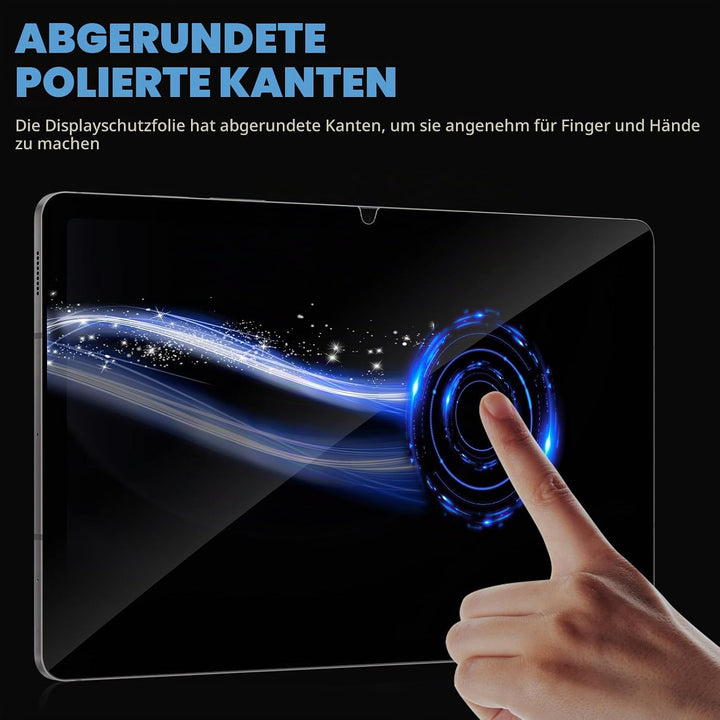 360-Grad Privacy Schutzfolie für Samsung Galaxy Tab S9 FE 5G 10.9 Zoll (2023) Sichtschutz, Anti-Krat