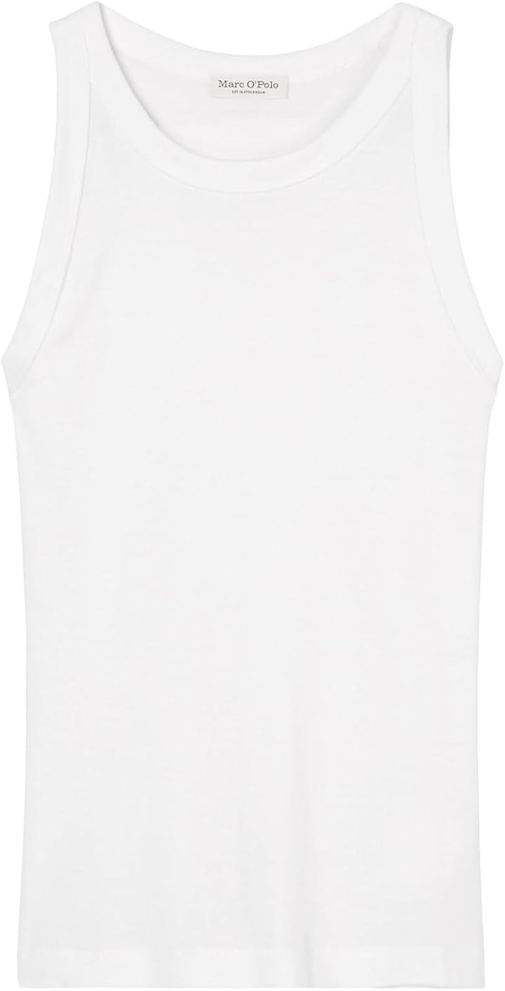 Marc O'Polo Damen T-Shirt XL Weiss, XL Weiss