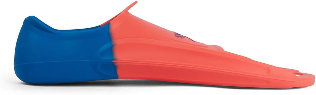 Speedo Unisex-Adult Biofuse Trainingsflossen Training Fin 44-46 EU Orange/Blau, 44-46 EU Orange/Blau