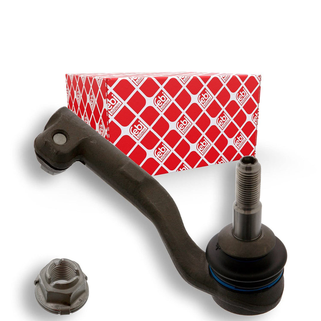 febi bilstein 44282 Spurstangenendstück mit Sicherungsmutter , 1 Stück Vorderachse rechts, Vorderach