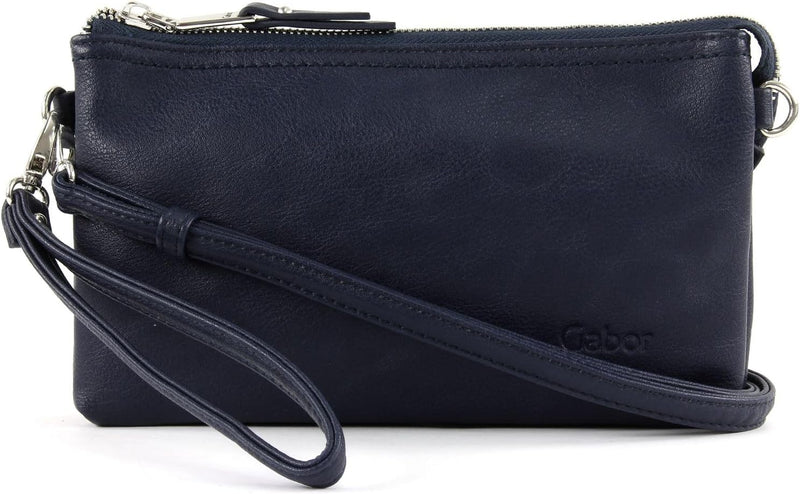 Gabor bags Emmy Damen Clutch Abendtasche Klein 22,5 x 4,5 x 13,5 Blau, 22,5 x 4,5 x 13,5 Blau