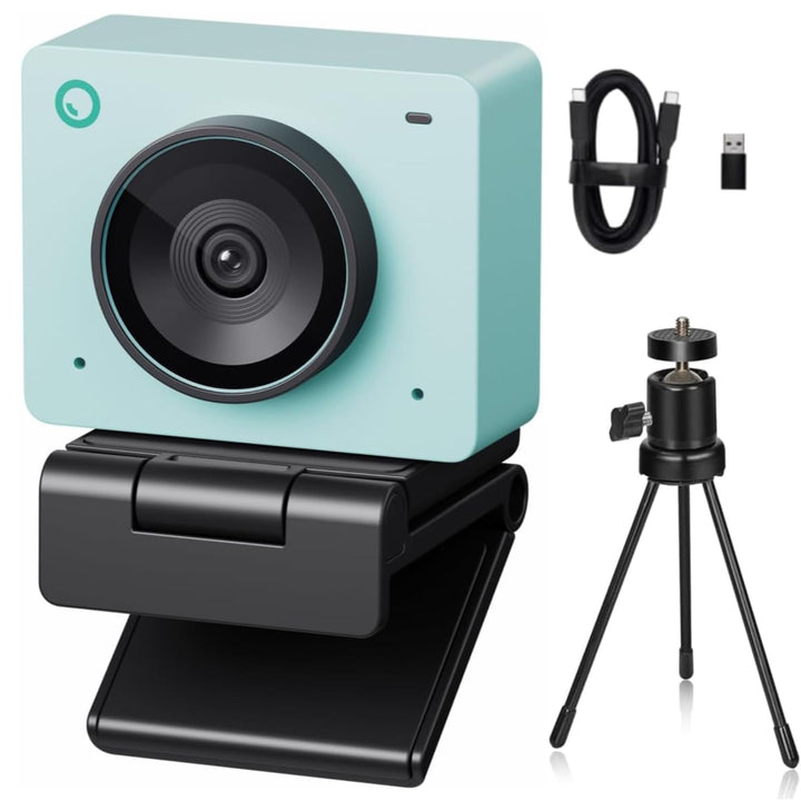 OBSBOT Meet 2 Ultra HD 4K Streaming Webcam, 1080p at 60 FPS, Videokonferenz Kamera mit KI Automatisc