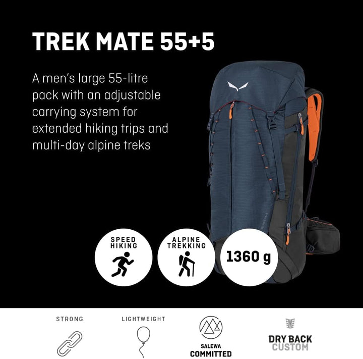 Salewa Trek Mate 60L Rucksack 76 cm Einheitsgrösse, Einheitsgrösse